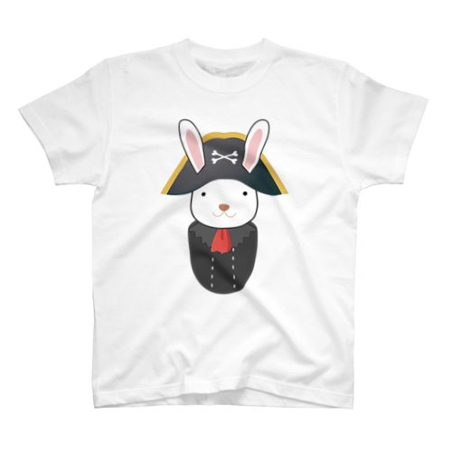海賊になりたいウサギ Regular Fit T-Shirt
