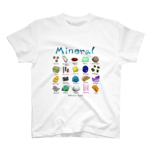 鉱物 Regular Fit T-Shirt