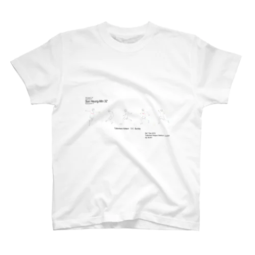 トッテナム　ソンフンミンバーンリー戦ゴール記念 スタンダードTシャツ