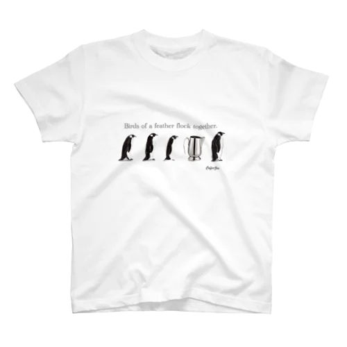 ビッグシルエットcaffe Zoo PENGUINS スタンダードTシャツ