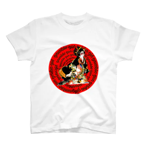 grumble gun geisha girl Regular Fit T-Shirt