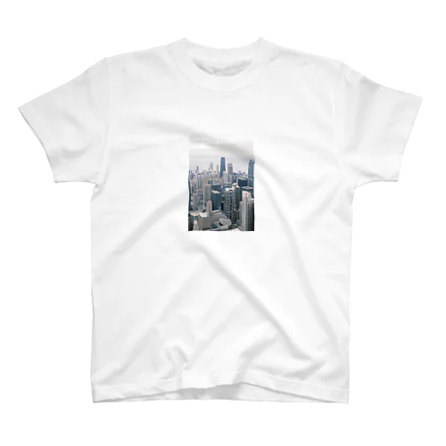 シカゴ 風景 スタンダードTシャツ