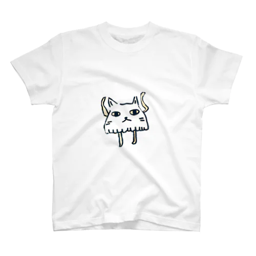 ねこになりたい(スケルトン) Regular Fit T-Shirt