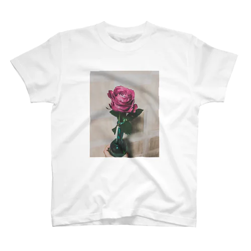 イラスト風薔薇Tシャツ スタンダードTシャツ