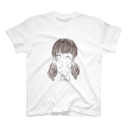 髪まきまきがーる Regular Fit T-Shirt