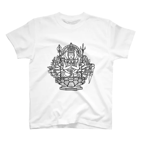 千手観音 Regular Fit T-Shirt