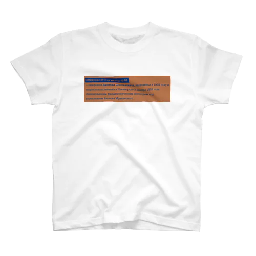 ロシア語Tシャツ6 티셔츠