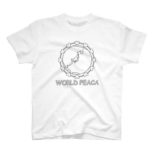 世界平和WORLD PEACA スタンダードTシャツ