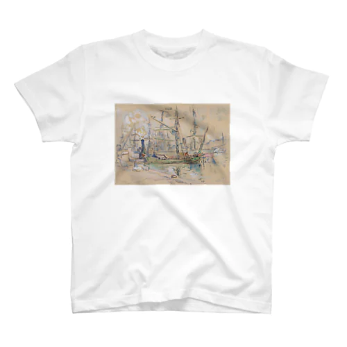 「Marseille」 Signac, Paul／Paris Musées Regular Fit T-Shirt