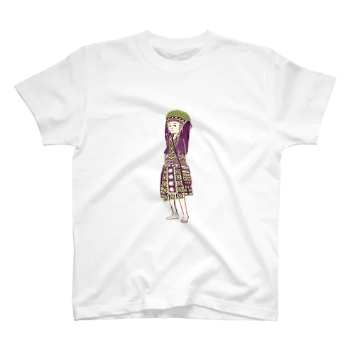 【タイの人々】モン族の女の子 Regular Fit T-Shirt