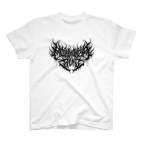 星ノ宮れの ロゴ(黒) スタンダードTシャツ