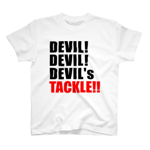 ラグビー　DEVIL'S TACKLE 鬼のタックル Regular Fit T-Shirt
