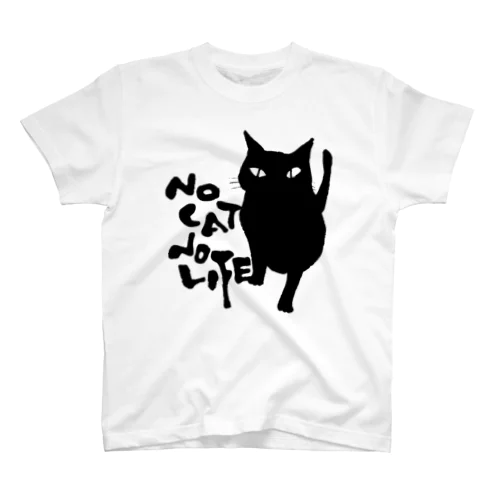 NO CAT NO LIFE4 スタンダードTシャツ