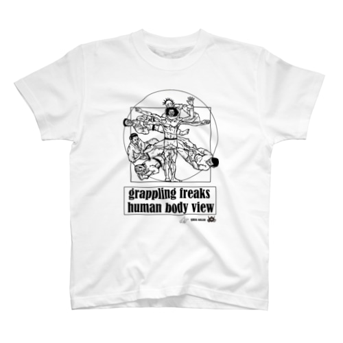 柔術　寝技　Tシャツ　淡いボディバージョン Regular Fit T-Shirt