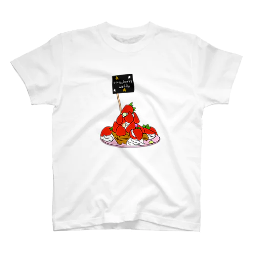 strawberry waffle Regular Fit T-Shirt