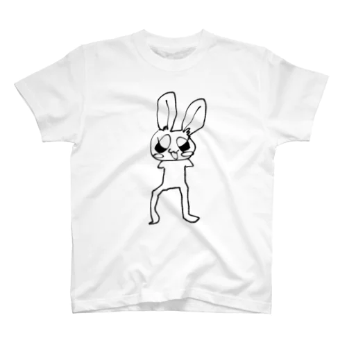 足ビロうさぎ Regular Fit T-Shirt