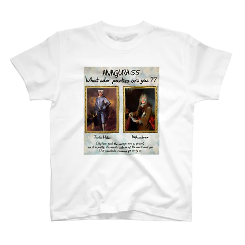 Jude様&肉三郎肖像画 Regular Fit T-Shirt