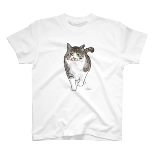 猫散歩 Regular Fit T-Shirt