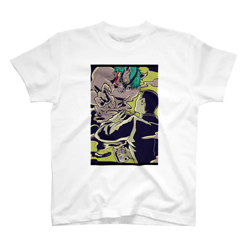 Mad dog man スタンダードTシャツ