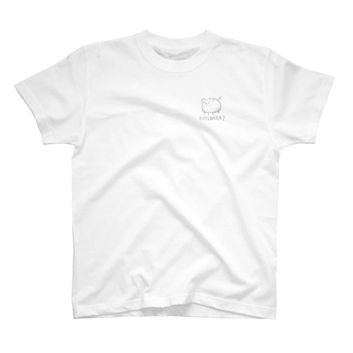 鉛筆風のカピバラもどき Regular Fit T-Shirt