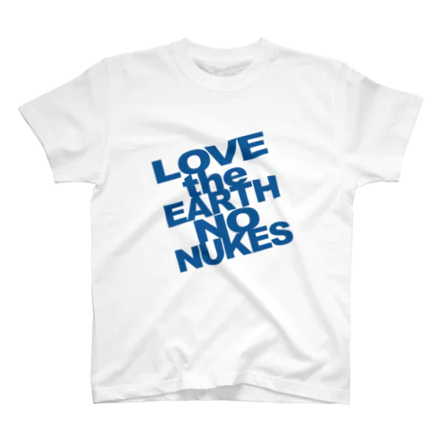 NewT LOVE the EARTH NO NUKES  Regular Fit T-Shirt