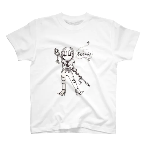 アクセな12星座　蠍座 スタンダードTシャツ