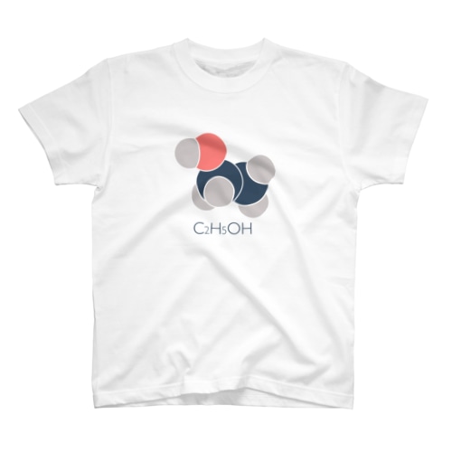 エタノール C2H5OH Regular Fit T-Shirt