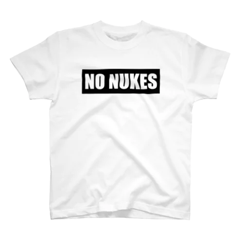 NO NUKES あるいは NO NUKES NO LIFE Regular Fit T-Shirt