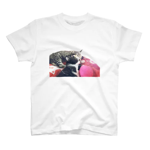 ねこねこ Regular Fit T-Shirt