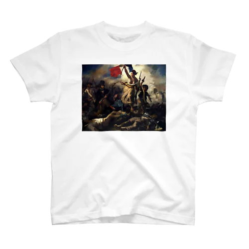 絵画〜民衆を導く自由の女神〜 Regular Fit T-Shirt