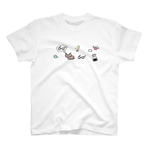 ねこめがね スタンダードTシャツ