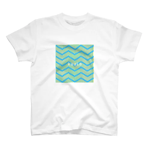 kaula_zigzag01(sky) スタンダードTシャツ