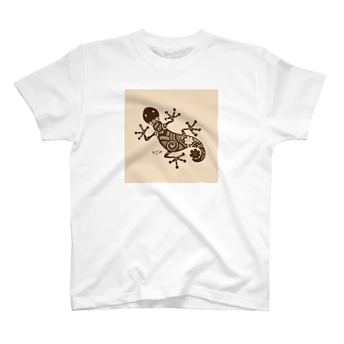 ヤモリ(geko) スタンダードTシャツ