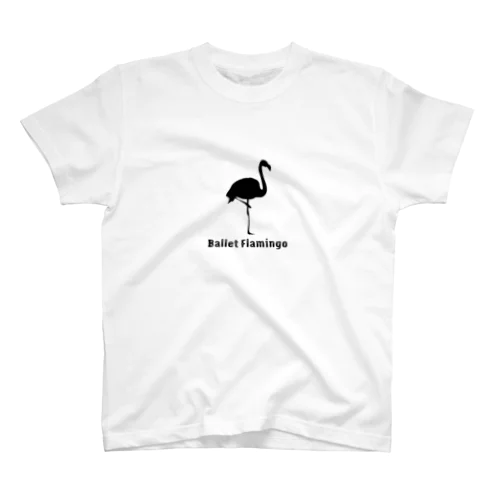 Ballet Flamingo Tシャツ[フラミンゴ] Regular Fit T-Shirt