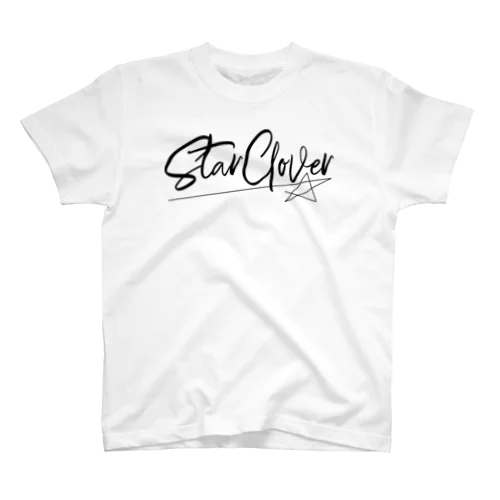 StarClover シンプルロゴ（黒） スタンダードTシャツ