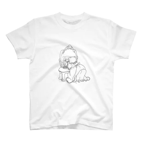 angry cat queen Regular Fit T-Shirt