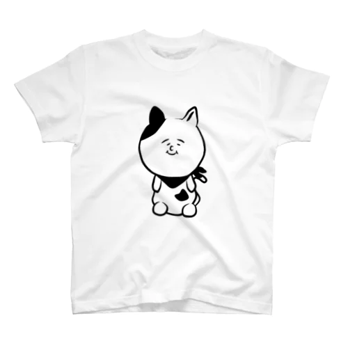 ゆるいねこさ(モノクロ) スタンダードTシャツ