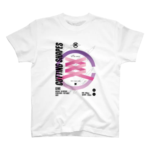 Cutting Shapes(明色用） スタンダードTシャツ