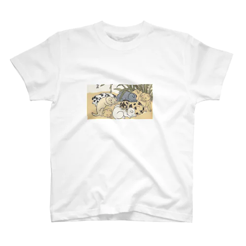 かなりかわいい犬たち　浮世絵 Regular Fit T-Shirt