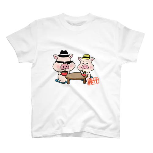 豚汁兄弟 Regular Fit T-Shirt