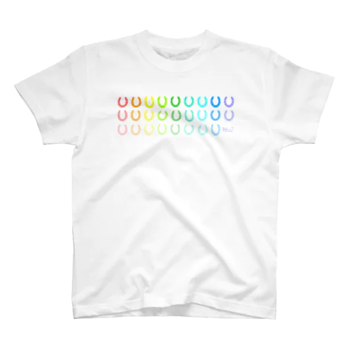 蹄鉄モノグラム(色見本) Regular Fit T-Shirt