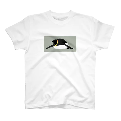 つぶやきペンギンのペン太　～命～ Regular Fit T-Shirt