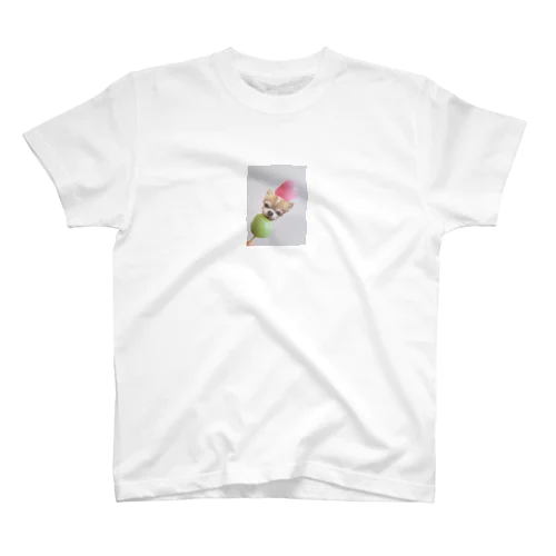 チワワ三色団子🍡 スタンダードTシャツ