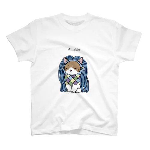 アマビエねこT スタンダードTシャツ