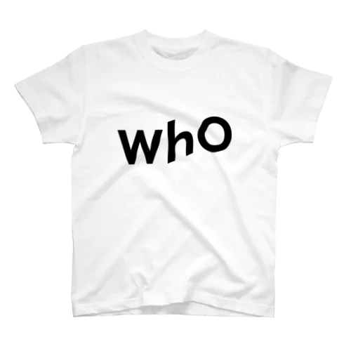 WhO スタンダードTシャツ