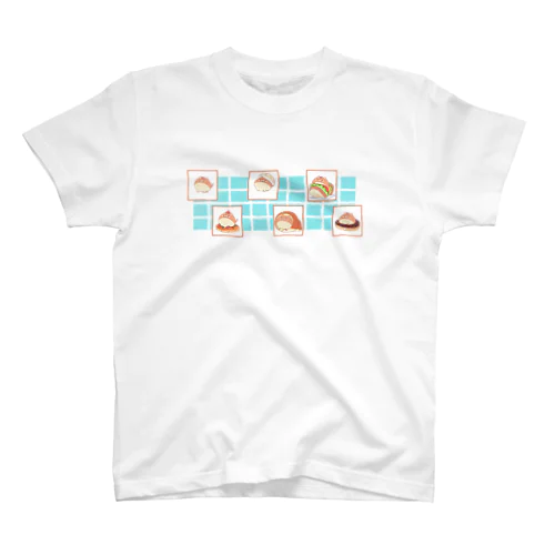 いろいろにゃんぱん スタンダードTシャツ