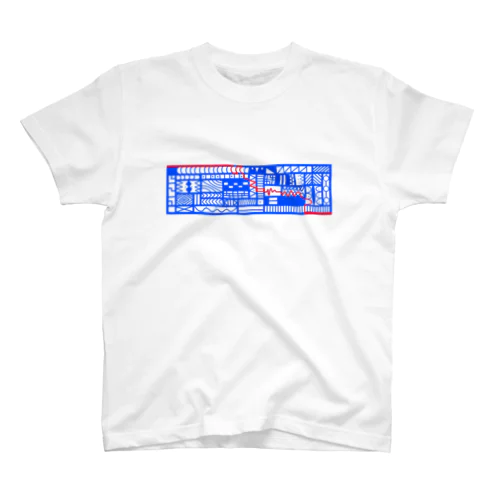 Box -blue&red- スタンダードTシャツ