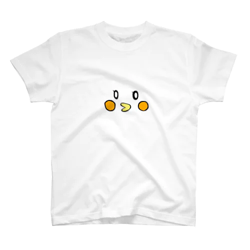 おかめいんこのぷっかちゃん(ふつうのおかお) スタンダードTシャツ