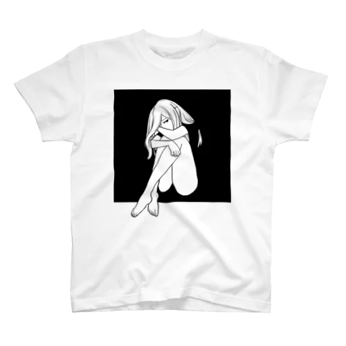 憂鬱女の子 スタンダードTシャツ