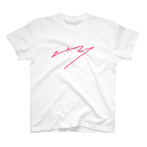 ZAZY ロゴ スタンダードTシャツ